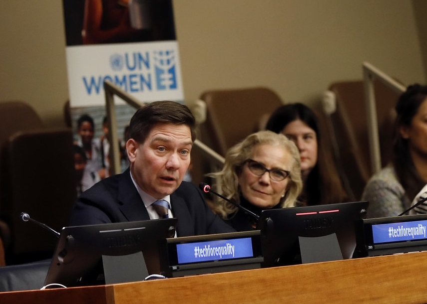 Thomas Blomqvist, Minister for Nordic Cooperation and Equality (Finland). Photo: UN Women / Ryan Brown