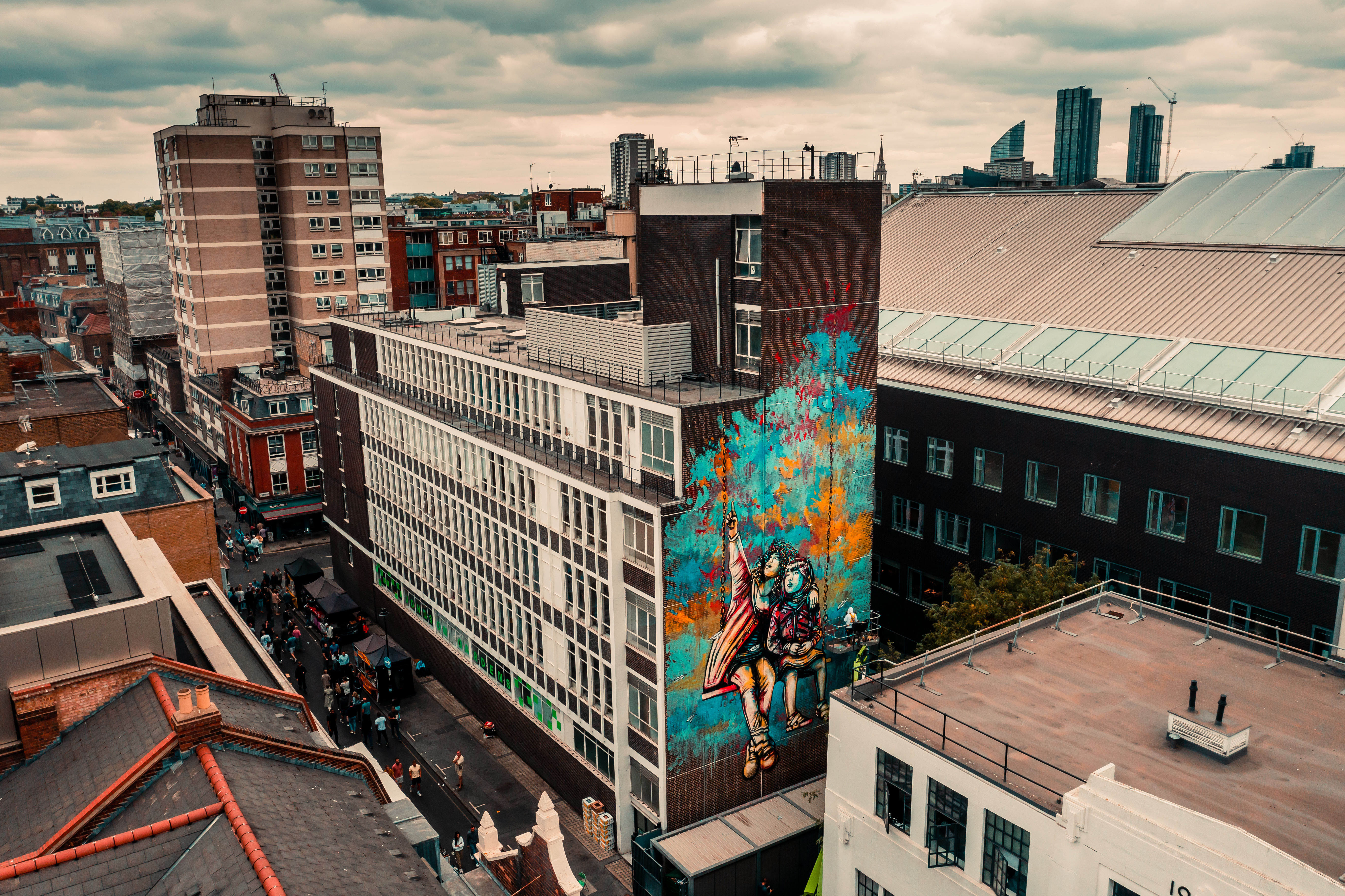 The Generation Equality Mural in London marks the first year of the Global Acceleration Plan
