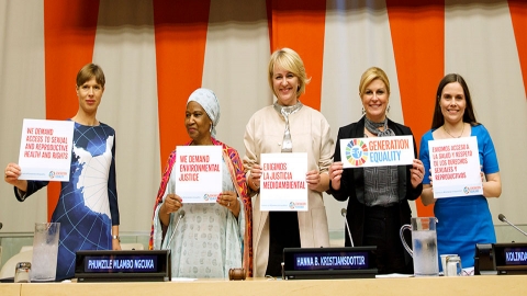 Les femmes leaders se mobilisent pour la campagne d’ONU Femmes pour Génération Égalité
